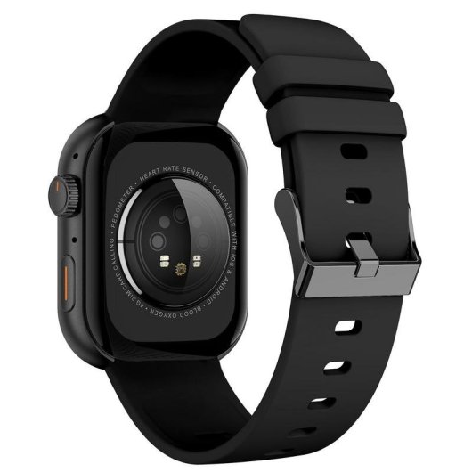 Akashi ALTSWATCALLBK Bluetooth 2,01" Negro Correa Única 5 días autonomía