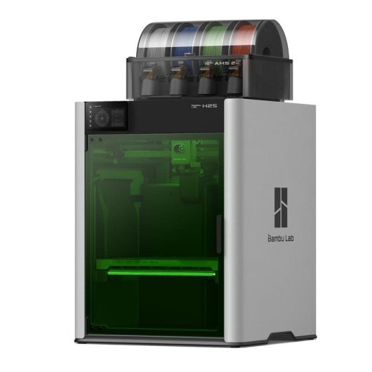 Impresora 3D Bambu Lab H2S Combo AMS 2 Pro Wi-Fi USB Ethernet alta velocidad