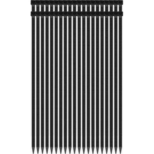 Kabelbinder Avizar YG-09047 Nylon Schwarz 2.8 x 150 mm 40 Stück