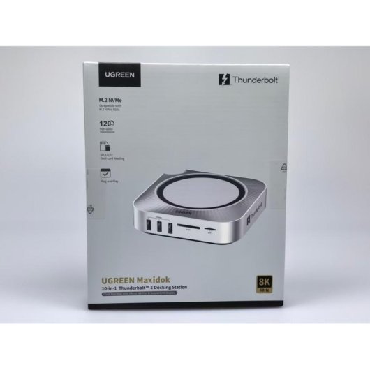 Docking Station Ugreen 10 Puertos USB-C Thunderbolt 5 para Mac mini M4
