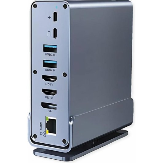 Docking Station USB-C 16-in-1 Value 4K60 HDMI DisplayPort Ethernet Gigabit