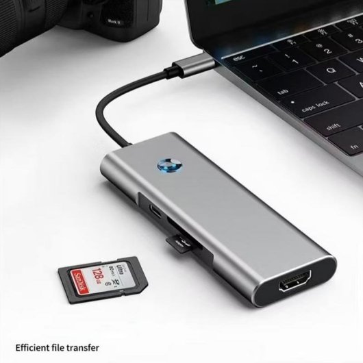 Docking Station Value USB-C 7-in-1 7 Ports HDMI 2.0 4K60 100W PD