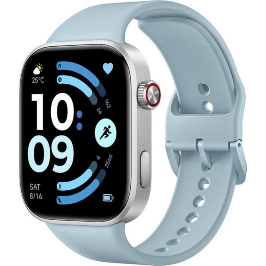 XIAOMI REDMI Watch 6 Bluetooth GPS 43mm Azul Talla Única Resistente al Agua 5ATM SpO2 Pulsómetro