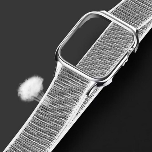 Cinturino Usams per Apple Watch Oro Rosa Nylon TPU