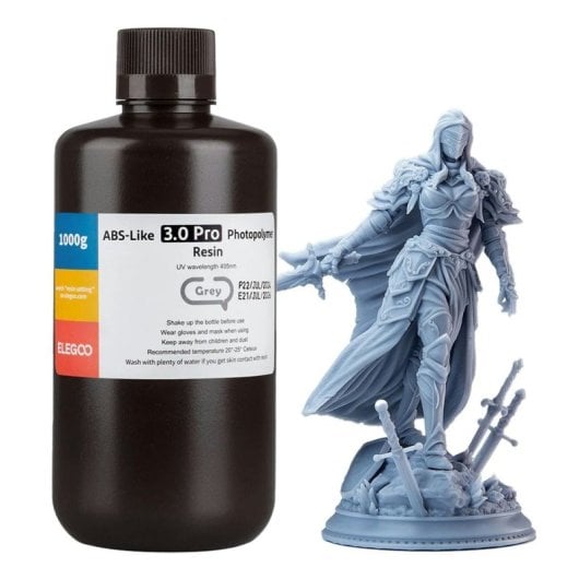 Elegoo ABS-Like resina 3.0 Pro 1000g Gris