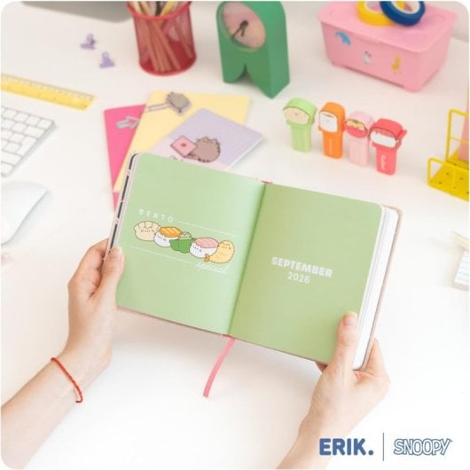 Agenda Escolar Grupo Erik Snoopy Día Página 11 Meses