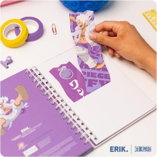 Agenda Escolar Grupo Erik One Piece Gear 5 Semana Vista A5 12 Meses