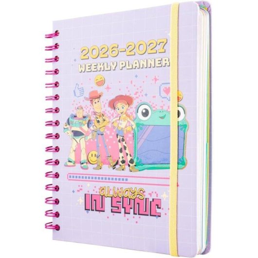 Agenda Escolar 2026/2027 Vista Semanal A5 12 Meses Disney Toy Story 5