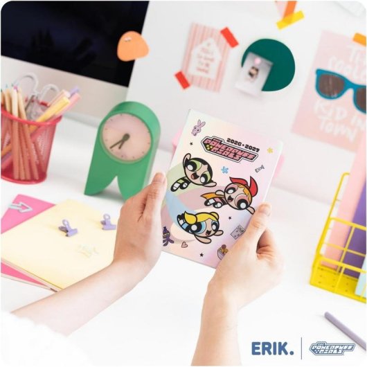 Agenda Groupe Erik Supernenas Pocket 17 Mois