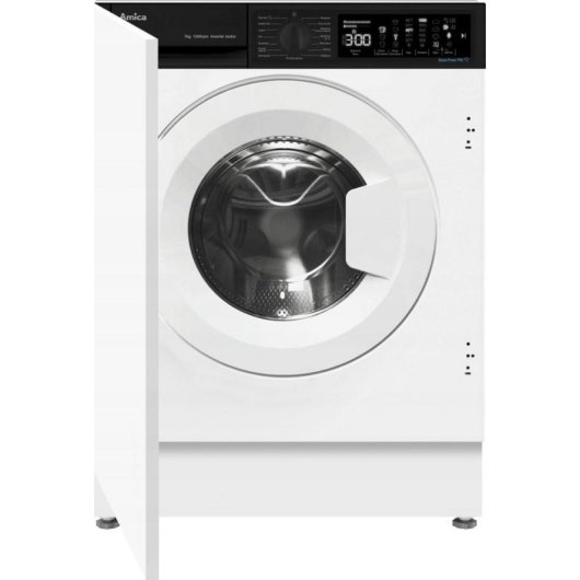 Lavadora Amica WABIC712ALISTO Carga Frontal 7Kg 1200rpm A Blanca SteamPower Pro