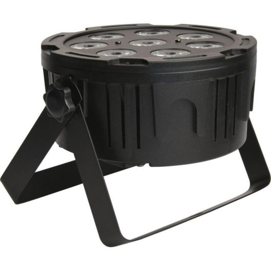 Reflector LED RGBWA LIGHT4ME Penta Par 8x12W MKII para eventos y conciertos