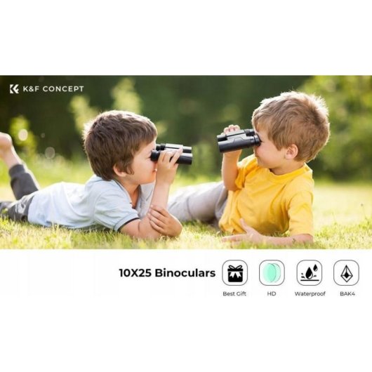 Lunette K&F CONCEPT 10x25mm Bak-4 IP65 avec étui