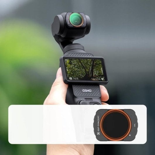 Filtro Polarizador Circular K&F Concept para DJI Osmo Pocket 3