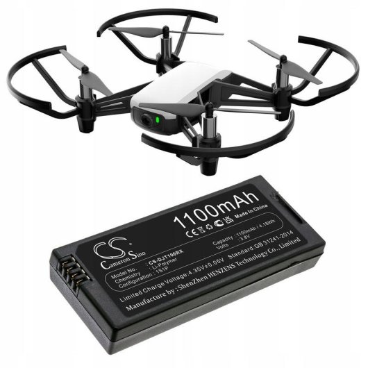 Batería Cameron Sino CS-DJT100RX 1100 mAh para Dron DJI Tello