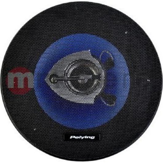 Altifalante Coaxial PeiYing PY-AQ603C 3 Vias 120W Max 154 mm Preto/Prateado/Azul