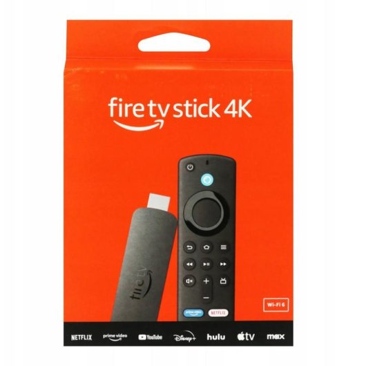 Leitor multimédia Amazon Fire TV Stick 4K