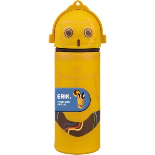 Estuche Grupo Erik MARE0341 C-3PO Silicona 2 compartimentos