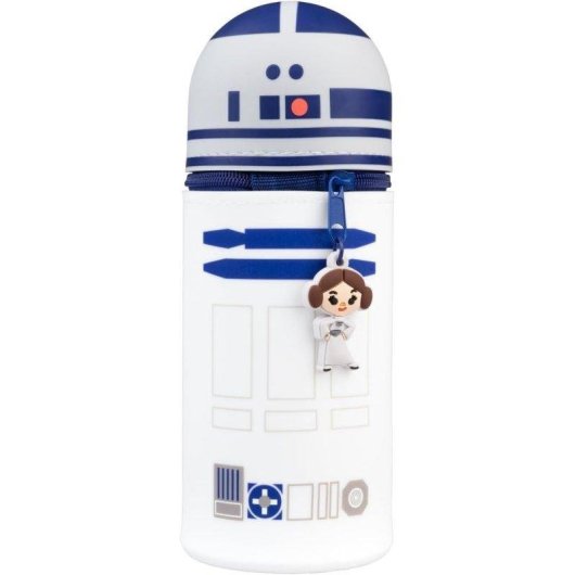 Etui 3D Star Wars R2-D2 Grupo Erik Silicone Ausziehbar