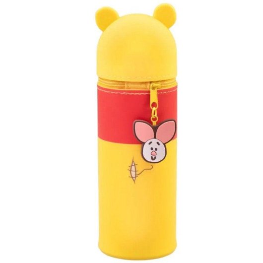 Astuccio 3D Disney Winnie the Pooh - Grande capacità con chiusura a cerniera