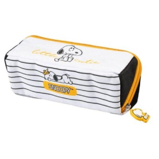 Estuche Rectangular Doble Grupo Erik Snoopy Lazy Days