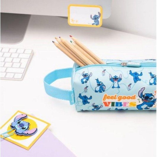 Étui Rectangulaire Disney Stitch Waves - Licence Officielle