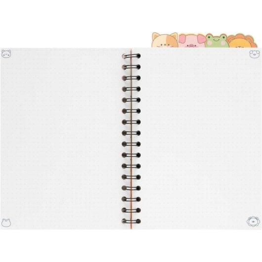 Cahier A5 Kawaii Groupe Erik 80 Feuilles Bullet Wire-o