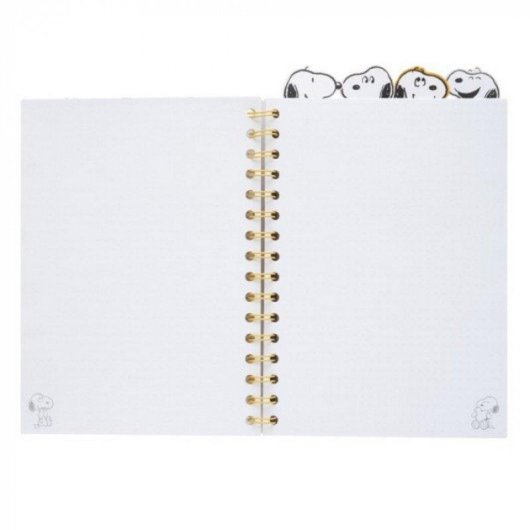 Bloque de notas Grupo Erik Snoopy Lazy Days 80 hojas 160 páginas laminado mate