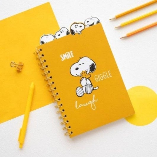 Bloc de notas Grupo Erik Snoopy Lazy Days 160 páginas laminado mate