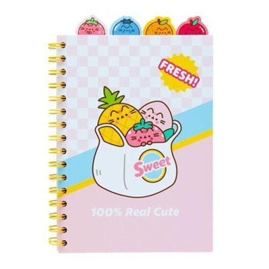 Cuaderno Grupo Erik Pusheen Fruits A5 80 hojas