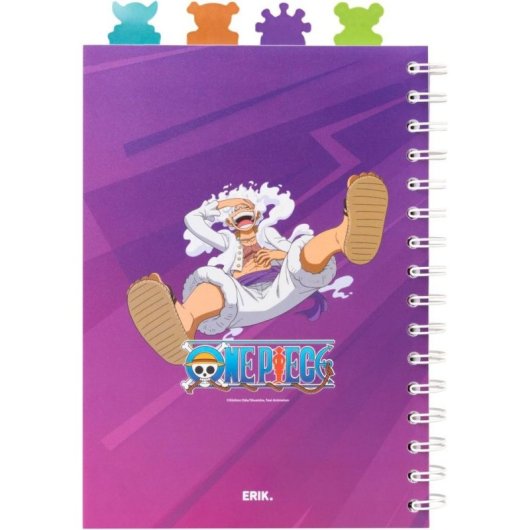 Carnet A5 One Piece Gear 5 Grupo Erik - Licence Officielle