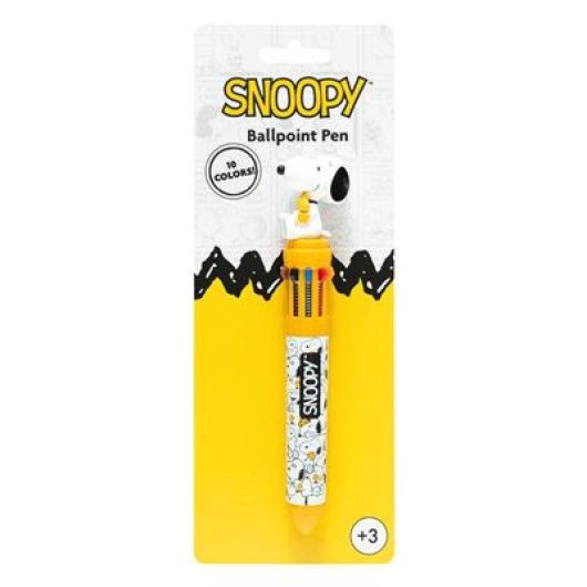 Stylo 3D 10 Couleurs Snoopy Lazy Days Grupo Erik
