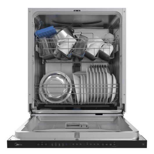 Lavavajillas Midea MDWEB1403LB-WS 14 Servicios E con puerta deslizante y app