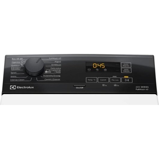 Lavadora Electrolux ETE6172P1A Carga Superior 7Kg 1200rpm A Blanca con Display