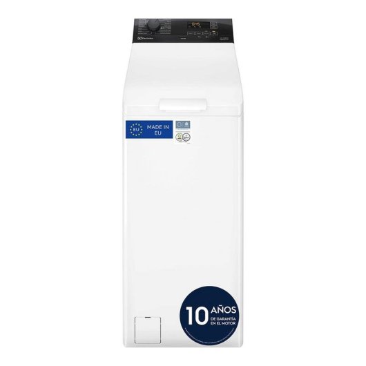Lavadora Electrolux ETE6172P1A Carga Superior 7Kg 1200rpm A Blanca con Display