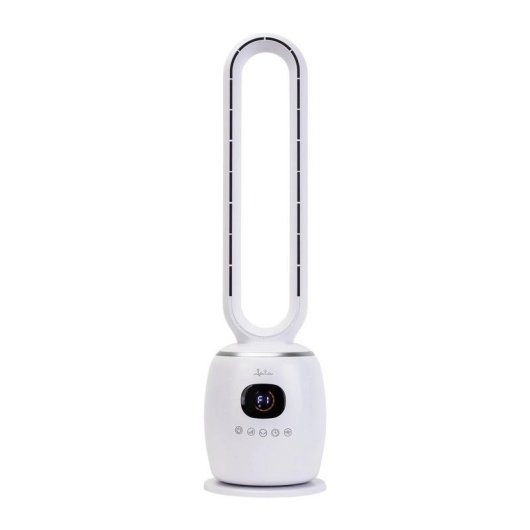 Ventilador Torre Jata JVTE1201 60W 3 Velocidades Oscilante con Mando Temporizador LED
