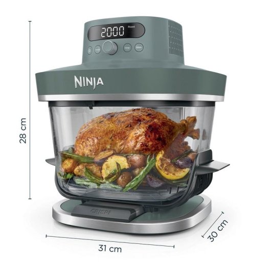 Friteuse sans Huile Ninja AS101EUGY 8L 2100W avec Technologie Air Crisp Multifonction