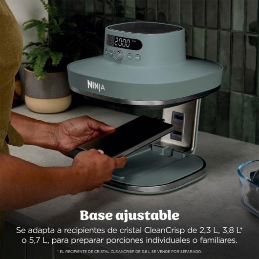 Friteuse sans Huile Ninja AS101EUGY 8L 2100W avec Technologie Air Crisp Multifonction