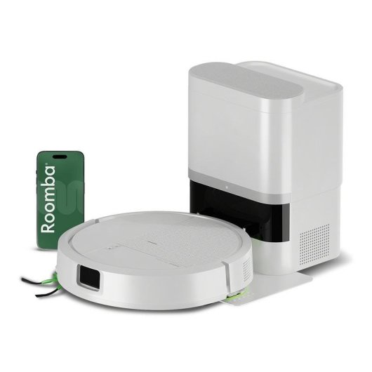 Robot Aspirador y Fregasuelos iRobot con Autovaciado Mapeo Wi-Fi 250 min Autonomía