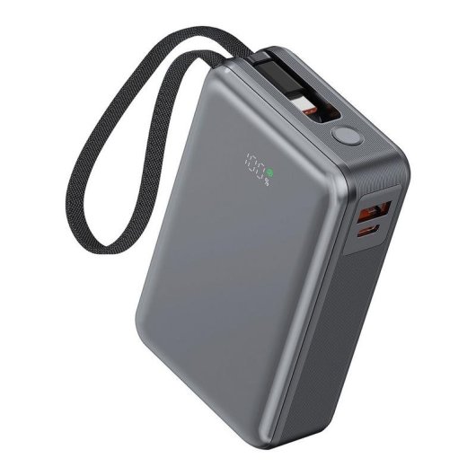 Batterie Externe Akashi ALTPB65WLT 20000 mAh 65W USB-C Gris