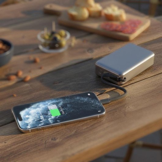 Batterie Externe Akashi ALTPB65WLT 20000 mAh 65W USB-C Gris