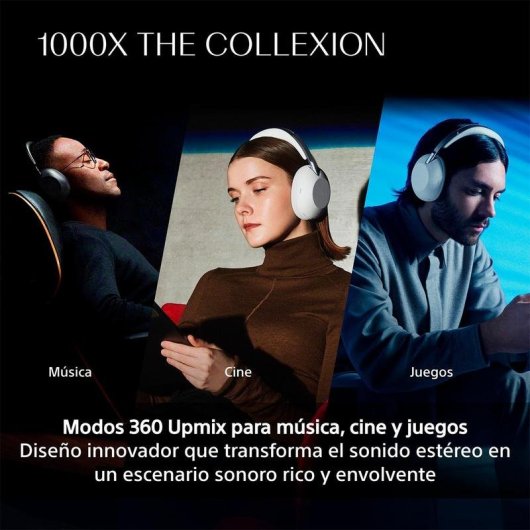 Casque Sony 1000X THE COLLEXION sans fil Bluetooth 6.0 avec réduction de bruit, son premium noir