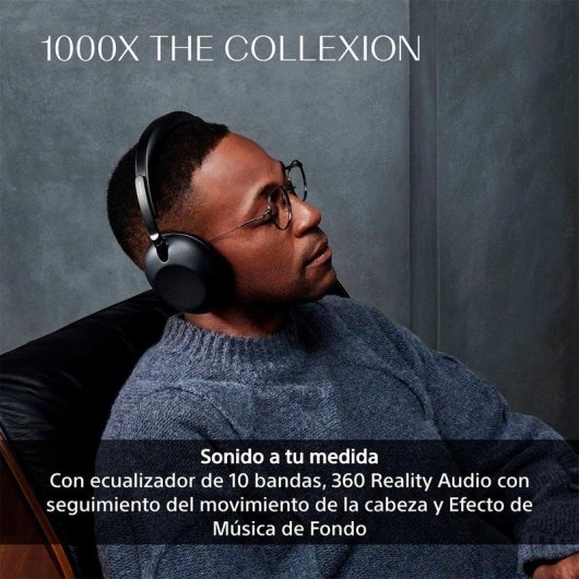 Casque Sony 1000X THE COLLEXION sans fil Bluetooth 6.0 avec réduction de bruit, son premium noir