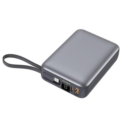 Batterie Externe Akashi ALTPBCAB20 20000 mAh 22.5W Power Delivery Gris