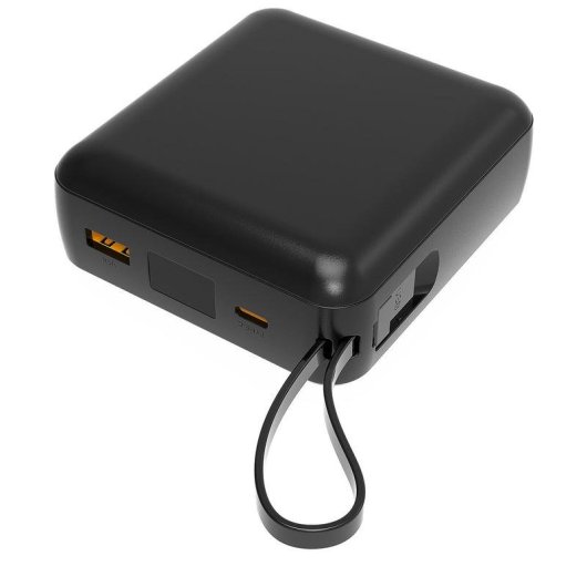 Batería Externa Akashi ALTPB22CABLK 10000 mAh 22.5W Carga Rápida Negro