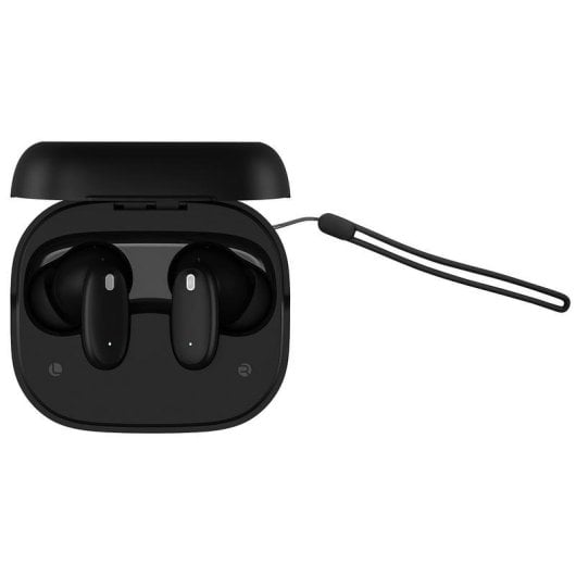Auriculares Akashi ALTANCBSCRBLK sans fil Bluetooth 6.0 avec réduction de bruit Noir