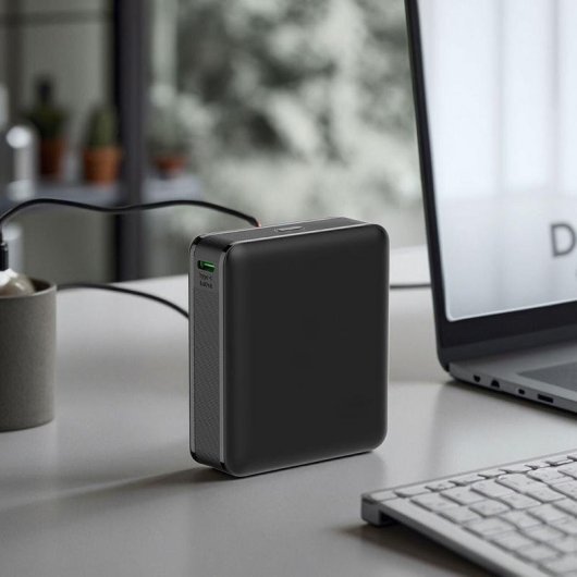 Batterie externe Akashi ALTPB10PDBLK 10000 mAh 22.5W Charge rapide Noir