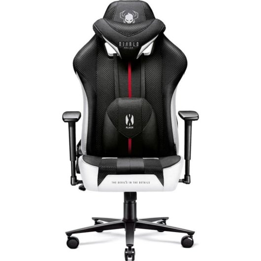 Silla Gaming Diablo Chairs X-Player 2.0 Frost Black Normal Size
