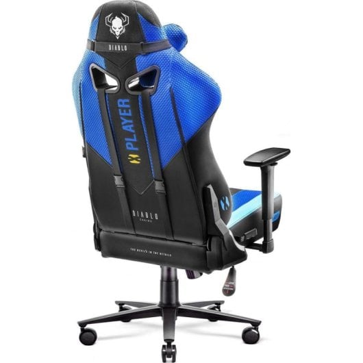Silla Gaming Diablo Chairs X-Player 2.0 Frost Black King Size