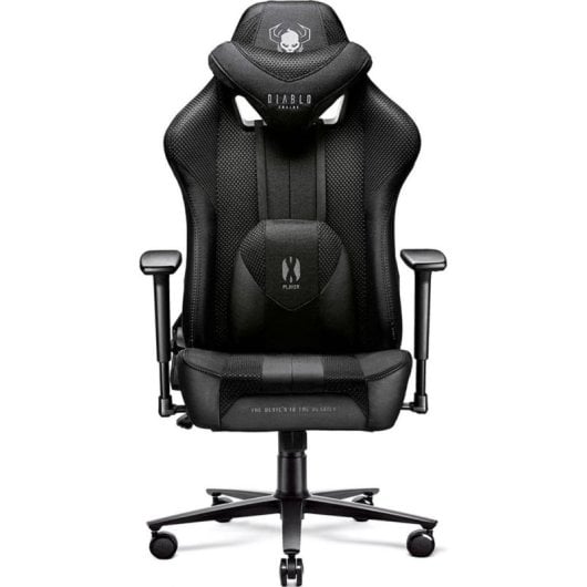 Silla Gaming Diablo Chairs X-Player 2.0 Frost Black King Size
