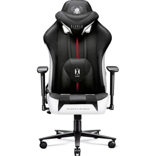 Silla Gaming Diablo Chairs X-Player 2.0 Frost Black King Size